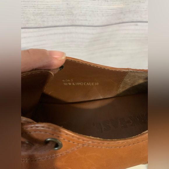 Kork-Ease brown leather Sneakers Size 6 - Picture 10 of 12